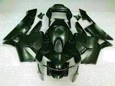 Black 2003-2004 Honda CBR600RR Motorcycle Fairing