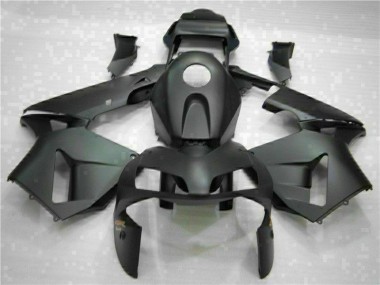 Black 2003-2004 Honda CBR600RR Motorcycle Fairings