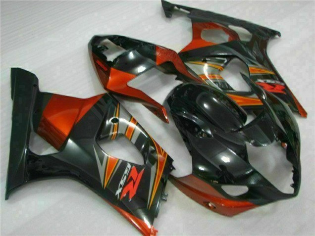 Black 2003-2004 Suzuki GSXR 1000 Motorcycle Fairing Kits Black 2003-2004 Suzuki GSXR 1000 Motorcycle Fairing Kits