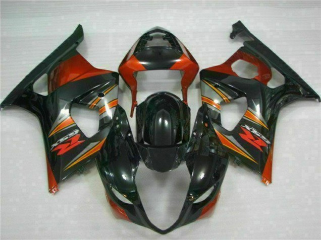 Black 2003-2004 Suzuki GSXR 1000 Motorcycle Fairing Kits Black 2003-2004 Suzuki GSXR 1000 Motorcycle Fairing Kits