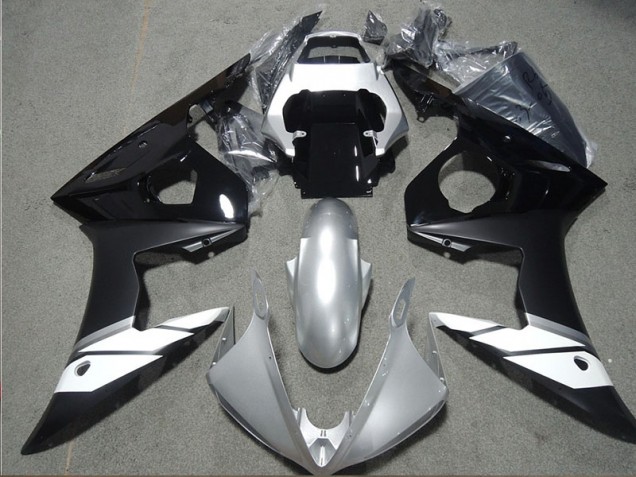 Black 2003-2005 Yamaha YZF R6 Motorcycle Fairings Black 2003-2005 Yamaha YZF R6 Motorcycle Fairings