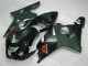 Black 2004-2005 Suzuki GSXR 600/750 Motorcycle Fairings Black 2004-2005 Suzuki GSXR 600/750 Motorcycle Fairings