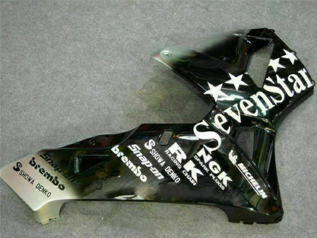 Black 2005-2006 Honda CBR600RR ABS Motorcycle Fairing Black 2005-2006 Honda CBR600RR ABS Motorcycle Fairing