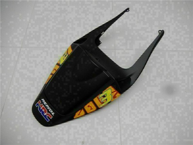 Black 2005-2006 Honda CBR600RR Motorcycle Fairing Kits & Plastic Black 2005-2006 Honda CBR600RR Motorcycle Fairing Kits & Plastic