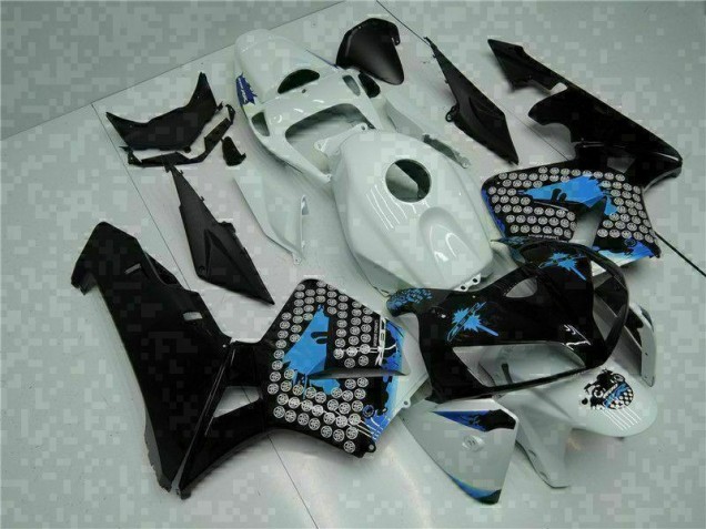 Black 2005-2006 Honda CBR600RR Motorcycle Fairings Black 2005-2006 Honda CBR600RR Motorcycle Fairings