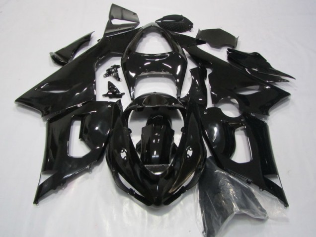 Black 2005-2006 Kawasaki ZX6R Motorcycle Bodywork Black 2005-2006 Kawasaki ZX6R Motorcycle Bodywork