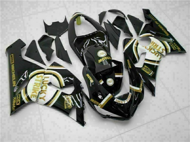 Black 2005-2006 Kawasaki ZX6R Motorcycle Fairing Black 2005-2006 Kawasaki ZX6R Motorcycle Fairing