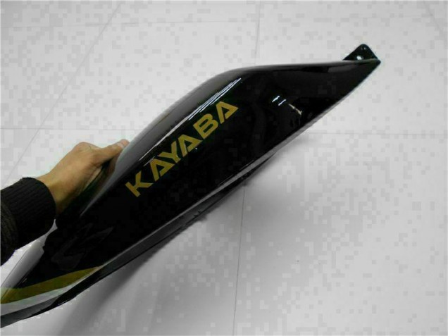 Black 2005-2006 Kawasaki ZX6R Motorcycle Fairing Black 2005-2006 Kawasaki ZX6R Motorcycle Fairing