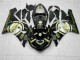 Black 2005-2006 Kawasaki ZX6R Motorcycle Fairing Black 2005-2006 Kawasaki ZX6R Motorcycle Fairing