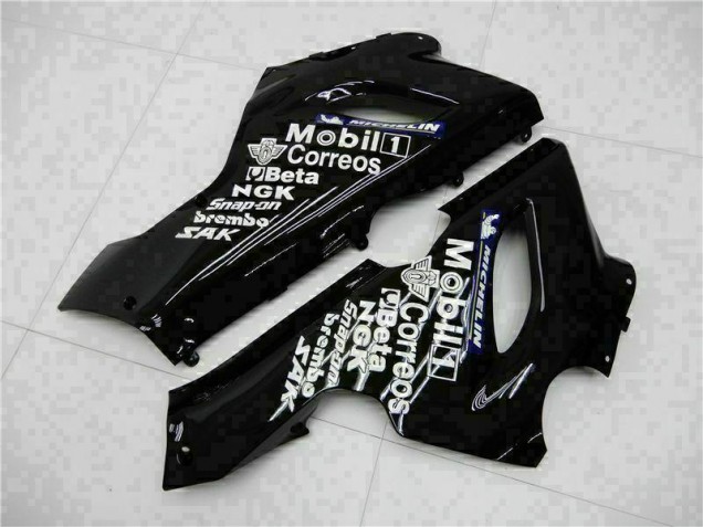 Black 2005-2006 Kawasaki ZX6R Motorcycle Fairings Black 2005-2006 Kawasaki ZX6R Motorcycle Fairings