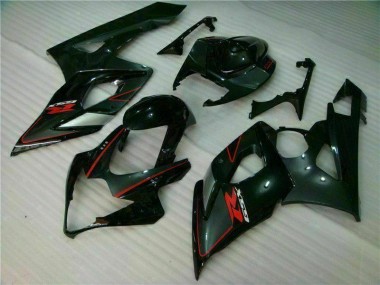 Black 2005-2006 Suzuki GSXR 1000 Motorcycle Bodywork