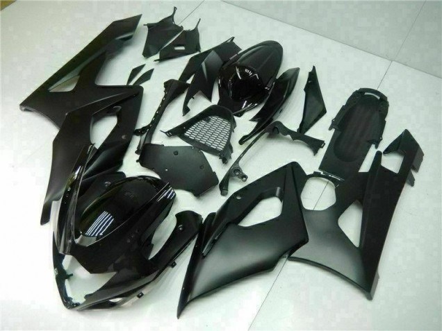Black 2005-2006 Suzuki GSXR 1000 Motorcycle Fairing Black 2005-2006 Suzuki GSXR 1000 Motorcycle Fairing