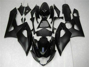 Black 2005-2006 Suzuki GSXR 1000 Motorcycle Fairing