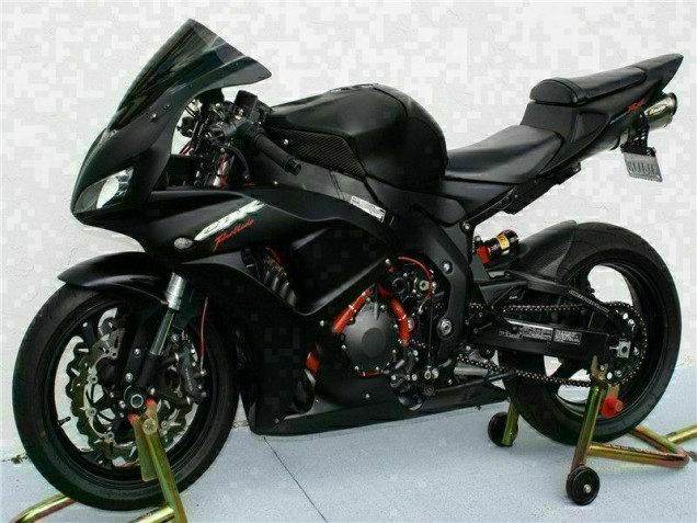 Black 2006-2007 Honda CBR1000RR Motorcycle Fairings Black 2006-2007 Honda CBR1000RR Motorcycle Fairings