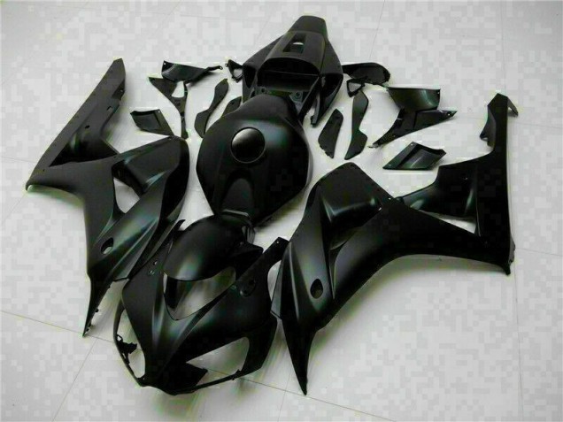 Black 2006-2007 Honda CBR1000RR Motorcycle Fairings Black 2006-2007 Honda CBR1000RR Motorcycle Fairings