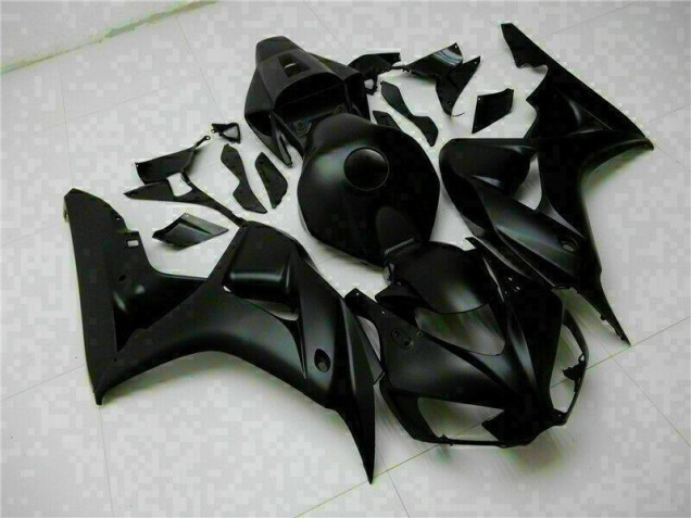 Black 2006-2007 Honda CBR1000RR Motorcycle Fairings Black 2006-2007 Honda CBR1000RR Motorcycle Fairings