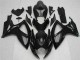 Black 2006-2007 Suzuki GSXR 600/750 Aftermarket Motorcycle Fairings Black 2006-2007 Suzuki GSXR 600/750 Aftermarket Motorcycle Fairings