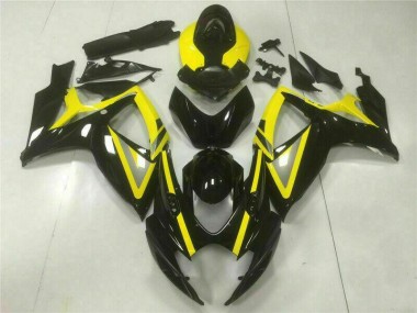 Black 2006-2007 Suzuki GSXR 600/750 Motorcycle Fairing & Bodywork