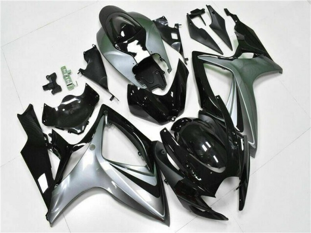 Black 2006-2007 Suzuki GSXR 600/750 Motorcycle Fairing Kits Black 2006-2007 Suzuki GSXR 600/750 Motorcycle Fairing Kits