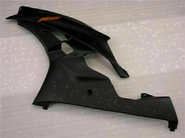 Black 2006-2007 Yamaha YZF R6 Aftermarket Motorcycle Fairing Black 2006-2007 Yamaha YZF R6 Aftermarket Motorcycle Fairing