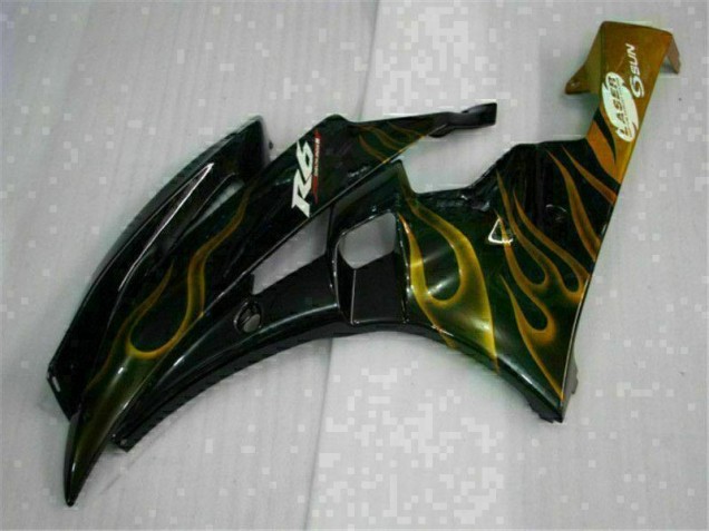 Black 2006-2007 Yamaha YZF R6 Motorcycle Bodywork Black 2006-2007 Yamaha YZF R6 Motorcycle Bodywork