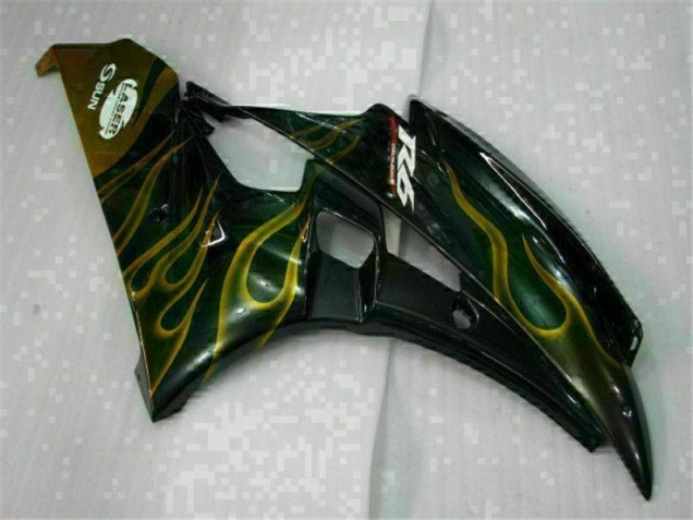 Black 2006-2007 Yamaha YZF R6 Motorcycle Bodywork Black 2006-2007 Yamaha YZF R6 Motorcycle Bodywork