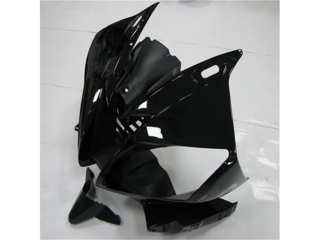 Black 2006-2007 Yamaha YZF R6 Motorcycle Fairing Black 2006-2007 Yamaha YZF R6 Motorcycle Fairing