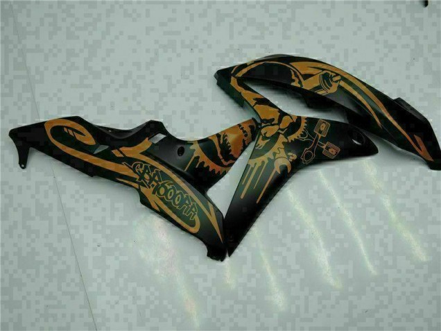 Black 2007-2008 Honda CBR600RR Motorcycle Bodywork Black 2007-2008 Honda CBR600RR Motorcycle Bodywork