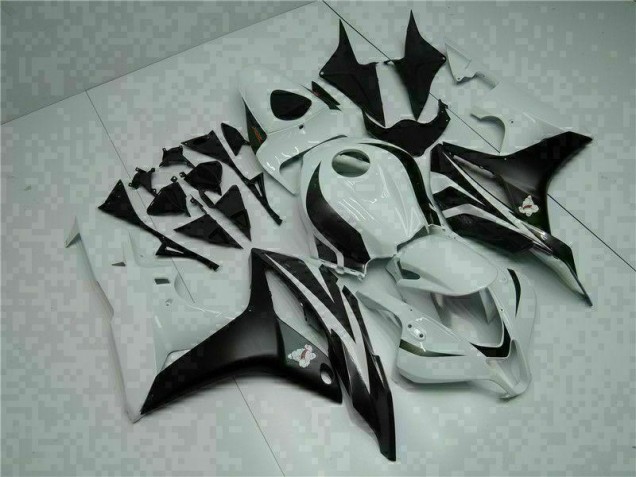 Black 2007-2008 Honda CBR600RR Motorcycle Fairing Black 2007-2008 Honda CBR600RR Motorcycle Fairing