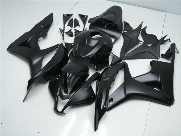 Black 2007-2008 Honda CBR600RR Motorcycle Fairings Black 2007-2008 Honda CBR600RR Motorcycle Fairings
