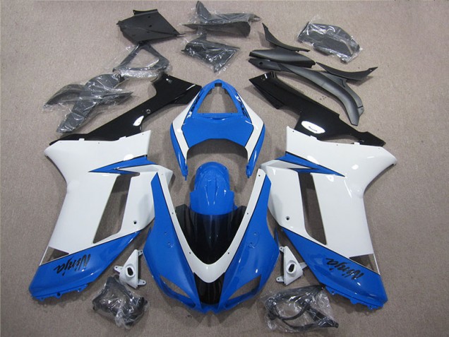 Black 2007-2008 Kawasaki ZX6R Motorcycle Fairing Black 2007-2008 Kawasaki ZX6R Motorcycle Fairing