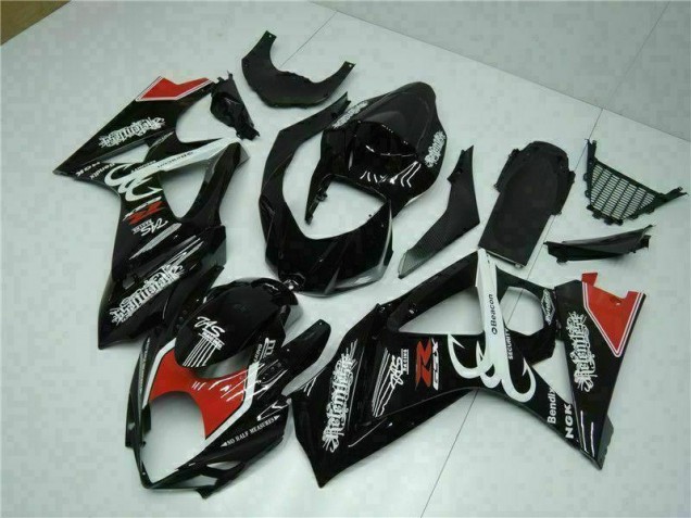 Black 2007-2008 Suzuki GSXR 1000 Motorcycle Bodywork Black 2007-2008 Suzuki GSXR 1000 Motorcycle Bodywork
