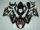 Black 2007-2008 Suzuki GSXR 1000 Motorcycle Bodywork Black 2007-2008 Suzuki GSXR 1000 Motorcycle Bodywork