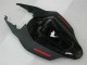 Black 2007-2008 Suzuki GSXR 1000 Motorcycle Fairing Black 2007-2008 Suzuki GSXR 1000 Motorcycle Fairing