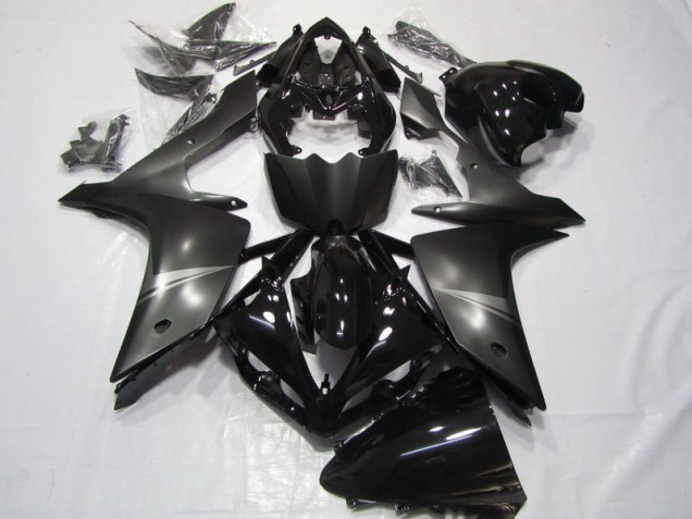 Black 2007-2008 Yamaha YZF R1 Motorcycle Fairing Black 2007-2008 Yamaha YZF R1 Motorcycle Fairing