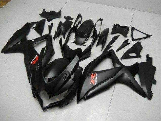 Black 2008-2010 Suzuki GSXR 600/750 Motorcycle Bodywork Black 2008-2010 Suzuki GSXR 600/750 Motorcycle Bodywork