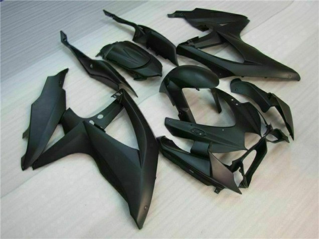 Black 2008-2010 Suzuki GSXR 600/750 Motorcycle Fairing Black 2008-2010 Suzuki GSXR 600/750 Motorcycle Fairing