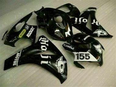 Black 2008-2011 Honda CBR1000RR Motorcycle Bodywork