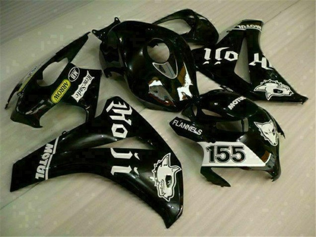 Black 2008-2011 Honda CBR1000RR Motorcycle Bodywork Black 2008-2011 Honda CBR1000RR Motorcycle Bodywork