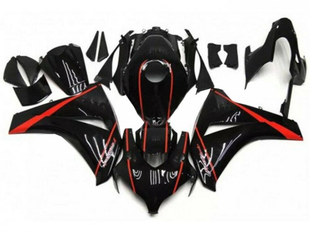 Black 2008-2011 Honda CBR1000RR Motorcycle Fairing Kits & Plastic