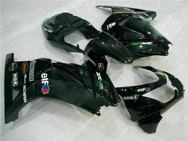 Black 2008-2012 Kawasaki EX250 Full Motorcycle Fairing Kits Black 2008-2012 Kawasaki EX250 Full Motorcycle Fairing Kits