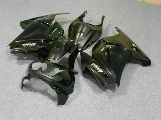 Black 2008-2012 Kawasaki EX250 Motorcycle Fairing Kits Black 2008-2012 Kawasaki EX250 Motorcycle Fairing Kits