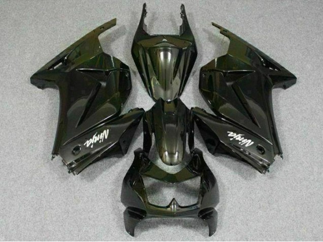 Black 2008-2012 Kawasaki EX250 Motorcycle Fairing Kits Black 2008-2012 Kawasaki EX250 Motorcycle Fairing Kits
