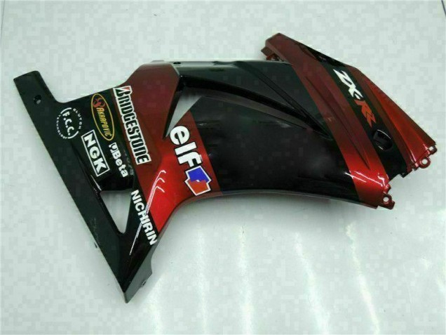 Black 2008-2012 Kawasaki EX250 Motorcycle Fairing Kits & Plastic Black 2008-2012 Kawasaki EX250 Motorcycle Fairing Kits & Plastic