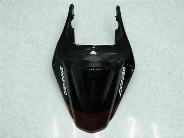 Black 2008-2012 Kawasaki EX250 Motorcycle Fairing Kits & Plastic Black 2008-2012 Kawasaki EX250 Motorcycle Fairing Kits & Plastic