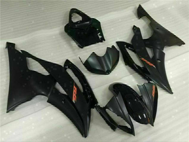 Black 2008-2016 Yamaha YZF R6 Motorcycle Fairing Kits & Plastic