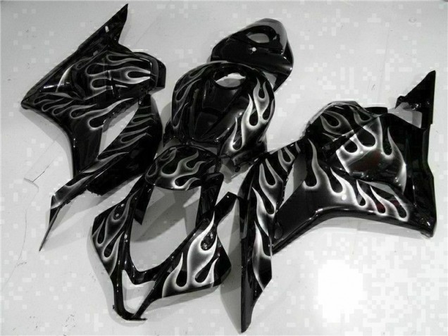 Black 2009-2012 Honda CBR600RR Motorcycle Fairing Kits & Plastic Black 2009-2012 Honda CBR600RR Motorcycle Fairing Kits & Plastic