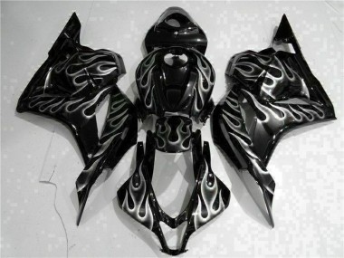 Black 2009-2012 Honda CBR600RR Motorcycle Fairing Kits & Plastic