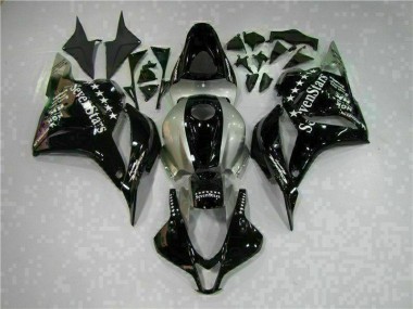 Black 2009-2012 Honda CBR600RR Motorcycle Fairing