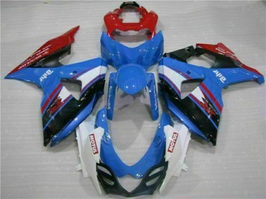 Black 2009-2016 Suzuki GSXR 1000 Motorcycle Fairing Kits & Plastic